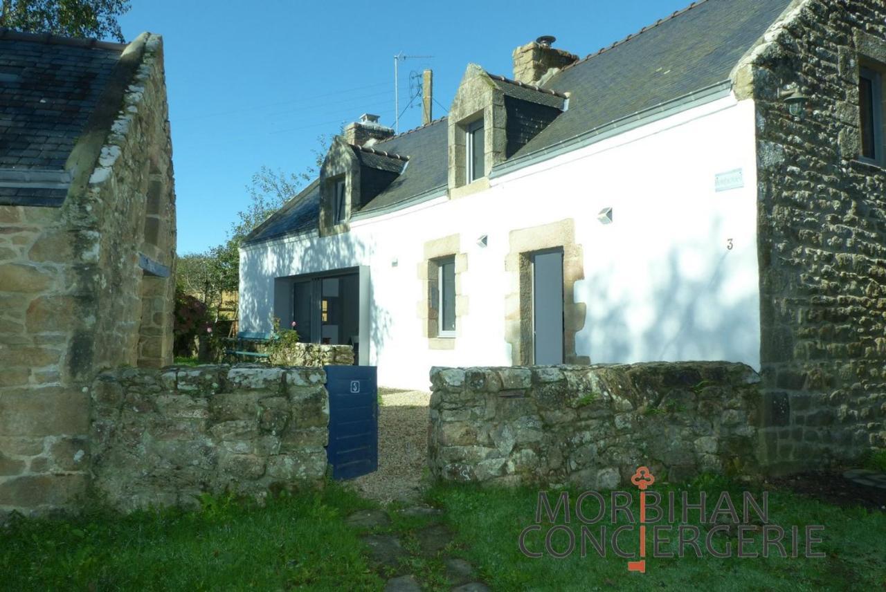 Belle Longere En Campagne A Larmor Baden Villa Kültér fotó